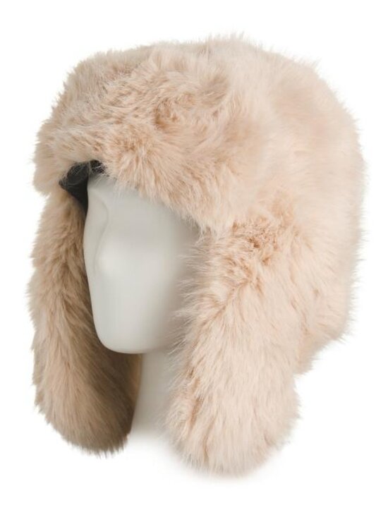 Vintage Havana Accessories - VINTAGE HAVANA Faux Fur Trapper Hat